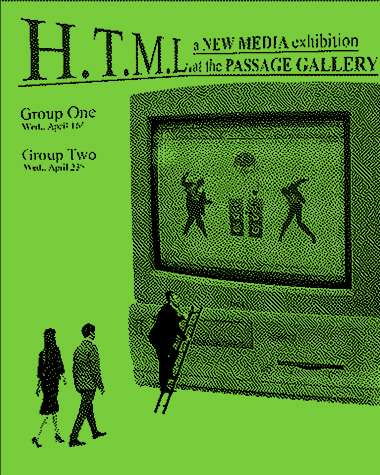 HTML Senior Exhibition Poster